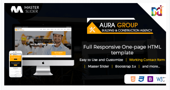 Responsive HTML Template