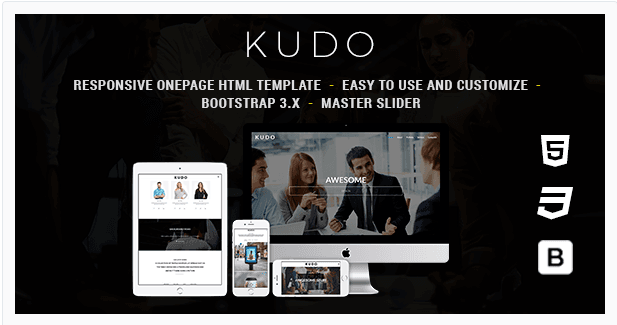 Responsive HTML Template