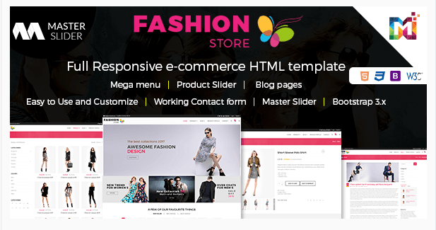 Responsive HTML Template