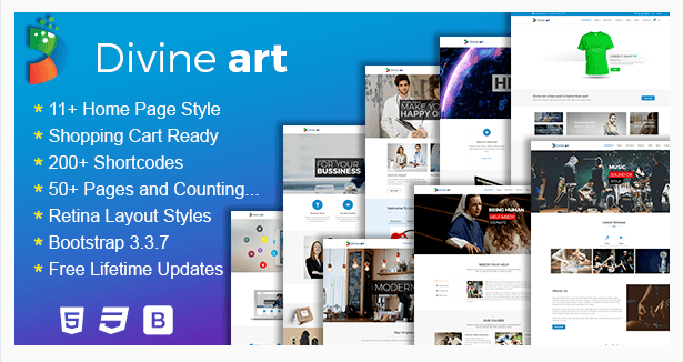 Multi-Purpose HTML5 Template