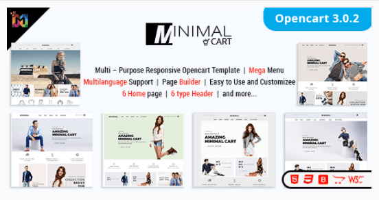 Responsive ECommerce OpenCart 3 Theme