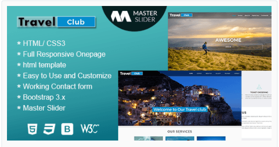 Responsive HTML Template