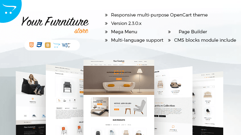 Multipurpose OpenCart Themes