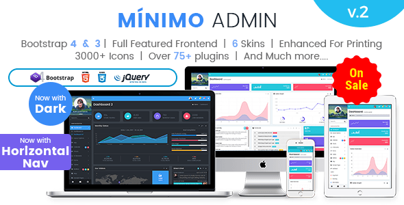 Premium Admin Dashboard Template