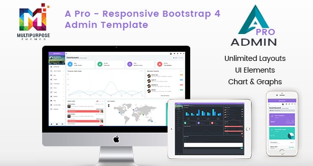 Bootstrap 4 Admin Template