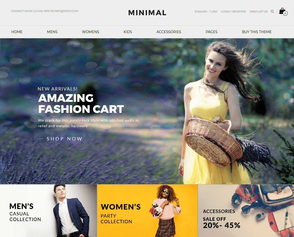 Responsive OpenCart Themes