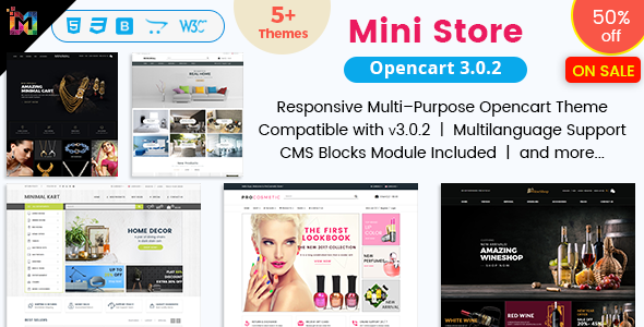Responsive Opencart Themes