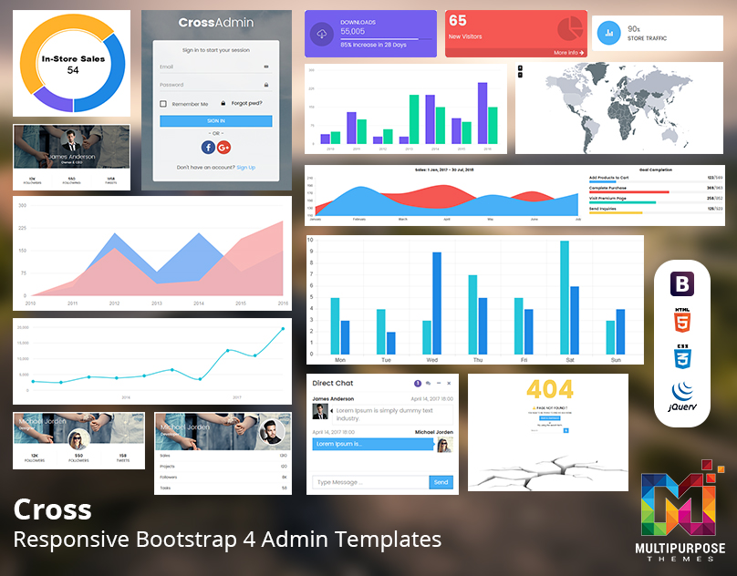 Bootstrap Admin Templates