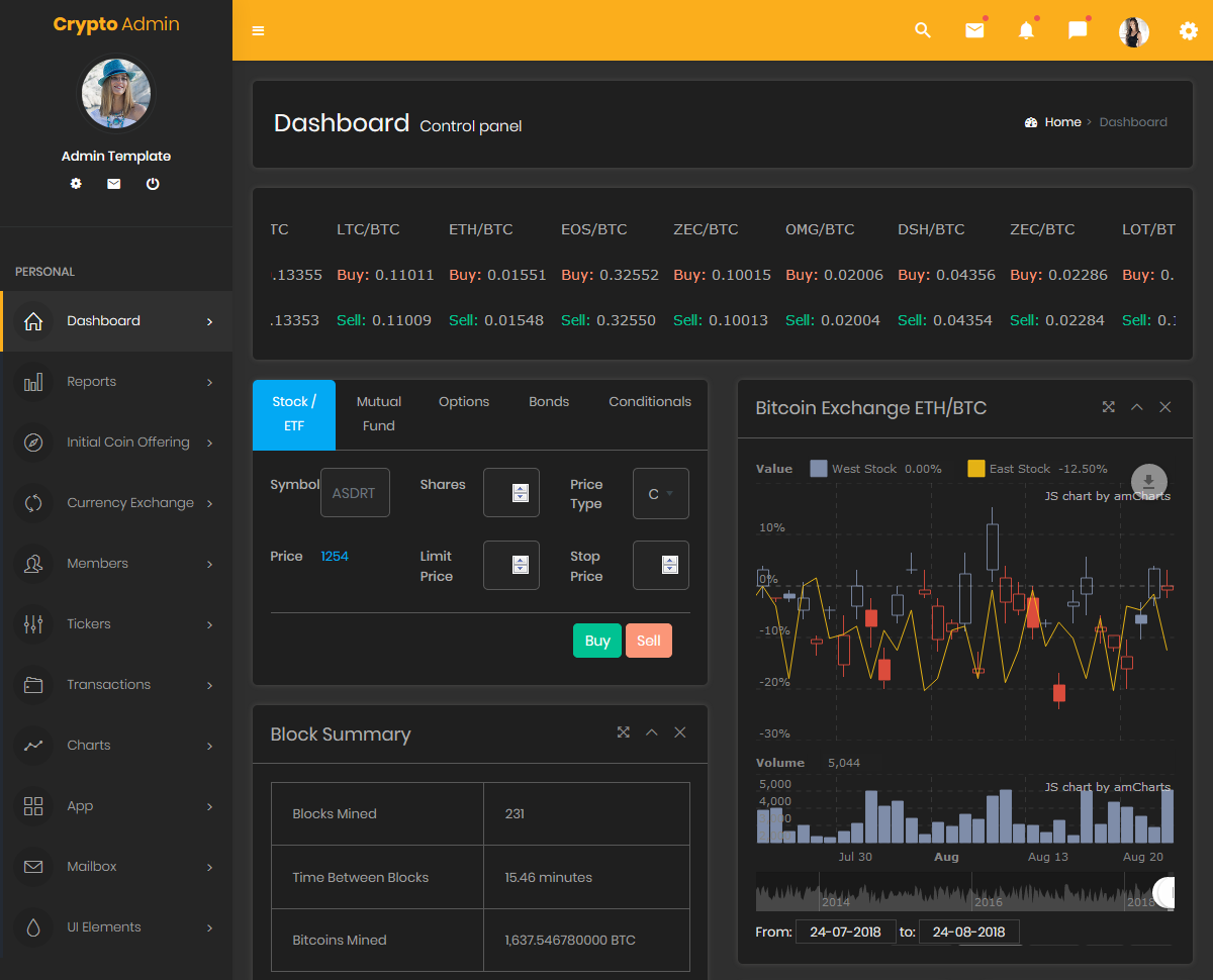 Admin Templates