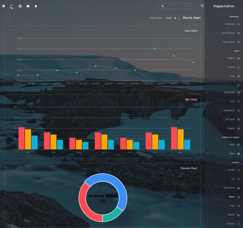 Bootstrap Admin Template