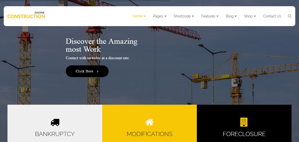 One Page Parallax HTML Template