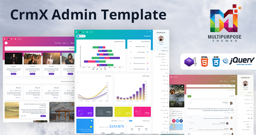 Admin Dashboard Template