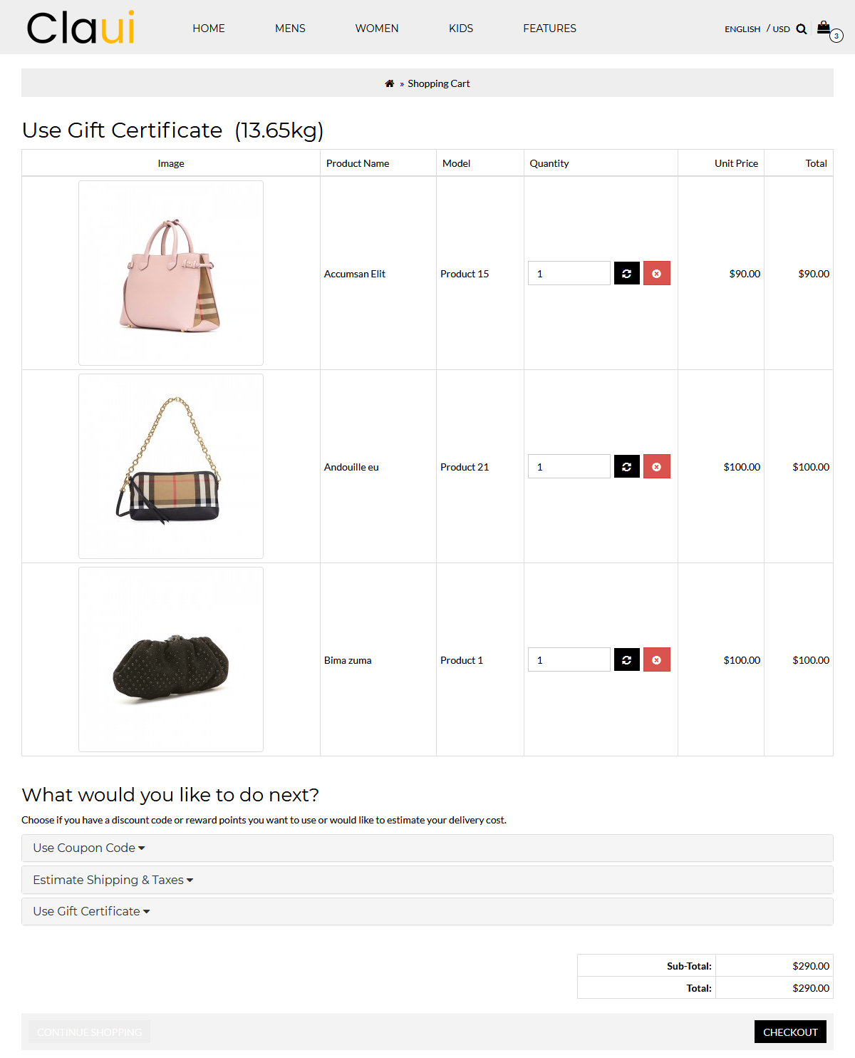 Fashion Store OpenCart Theme