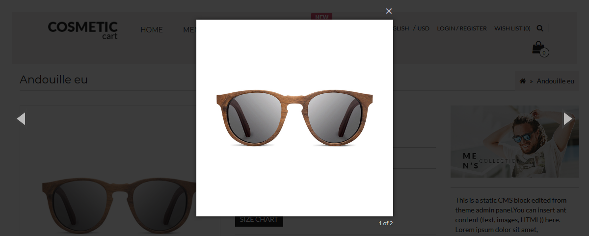 Fashion Store OpenCart Theme