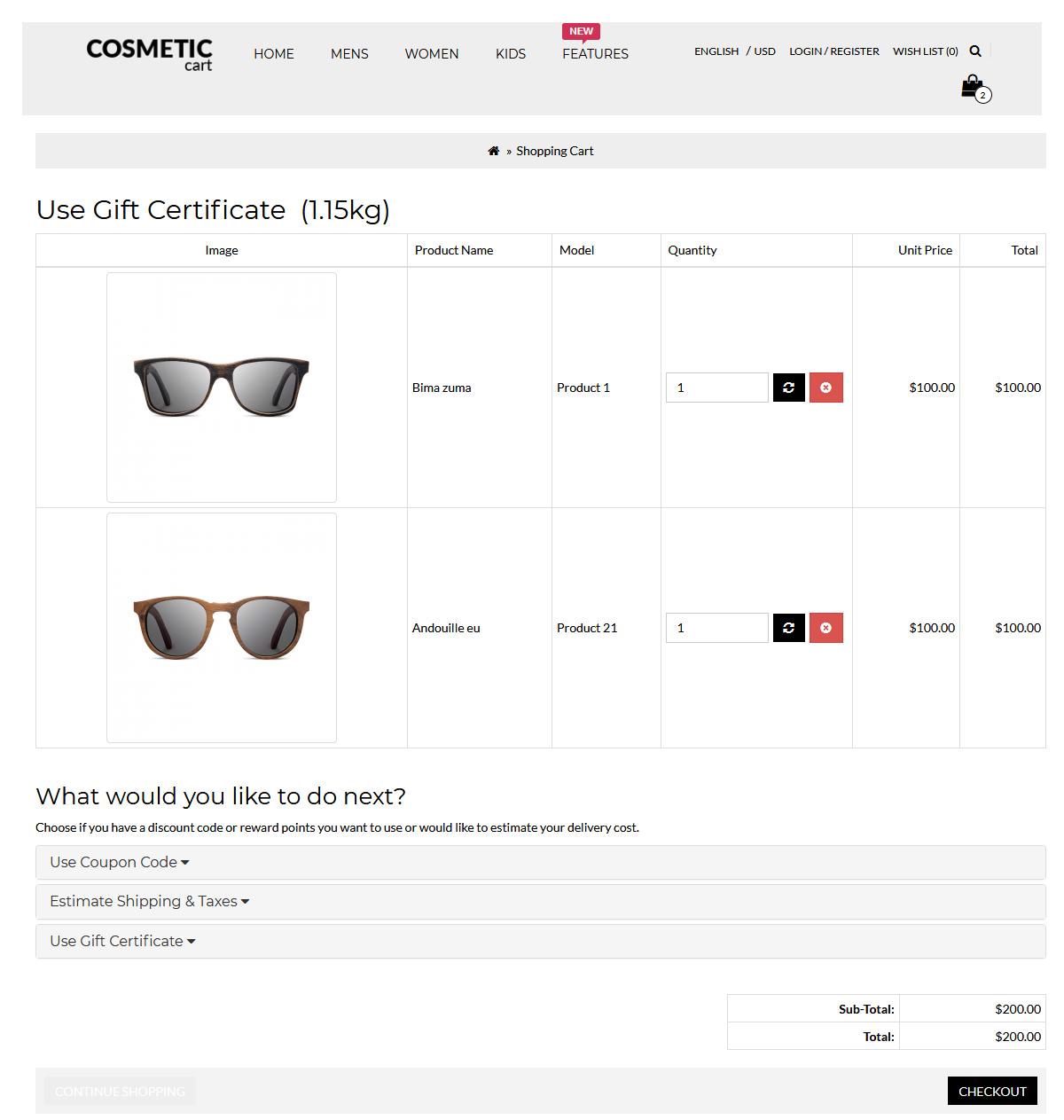 Fashion OpenCart Template