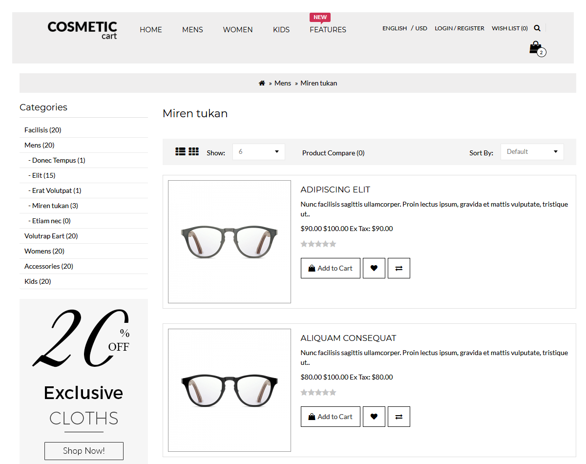 Multipurpose OpenCart Templates