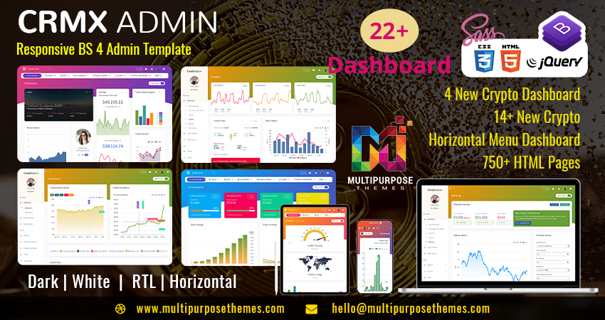 Responsive Admin Dashboard Template