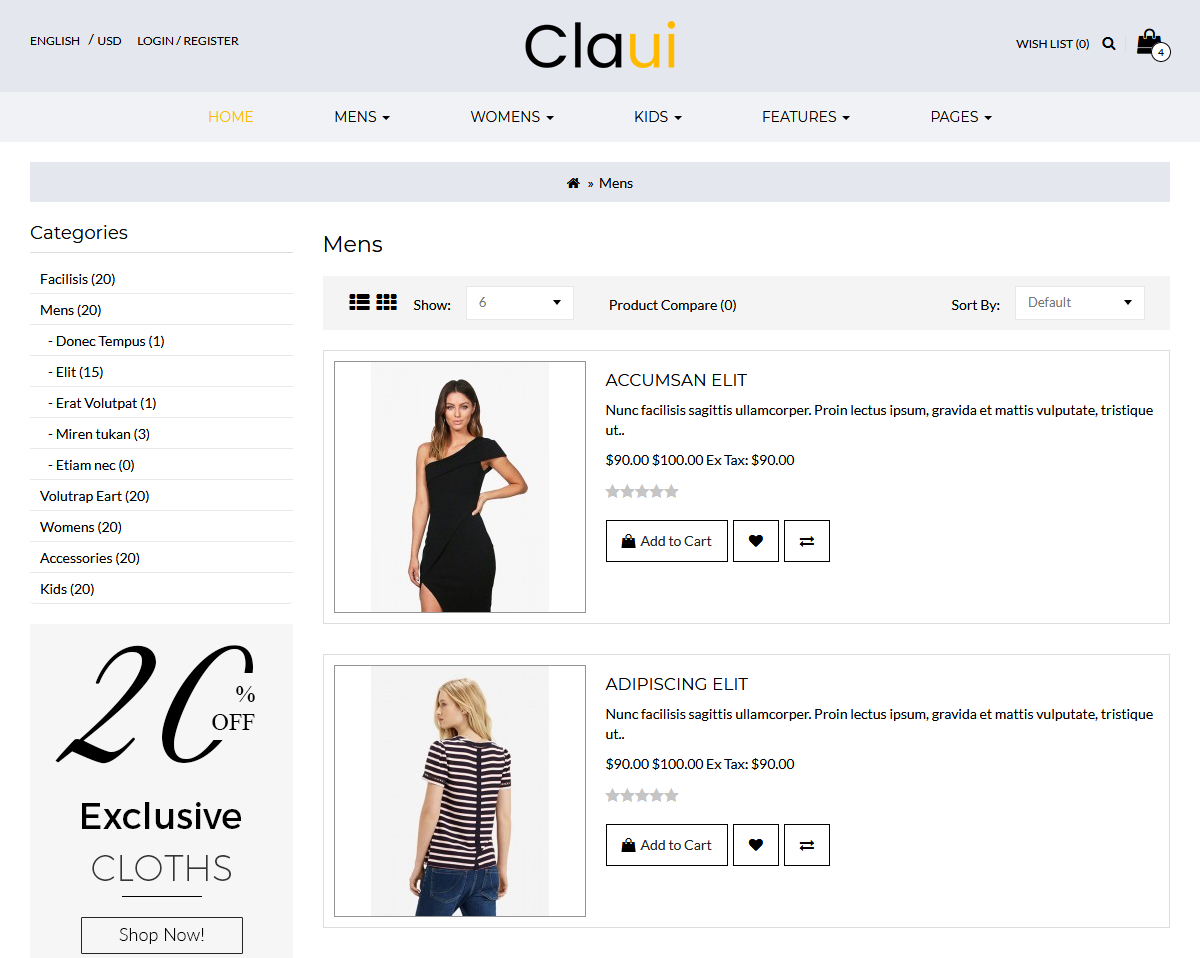 OpenCart Premium Themes