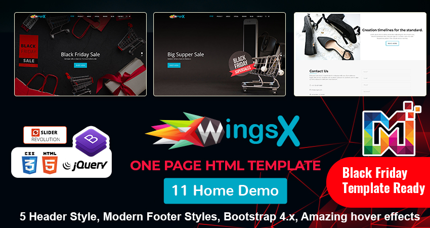 Responsive HTML Template