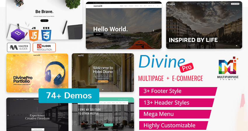 Bootstrap HTML Template