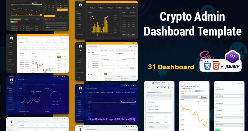 ICO Admin Template